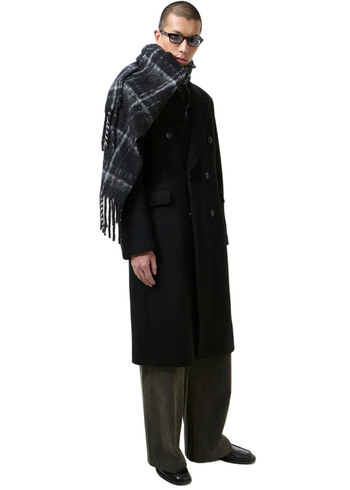 Our Legacy Estate Scarf Black Fuzzy Alpac Uomo