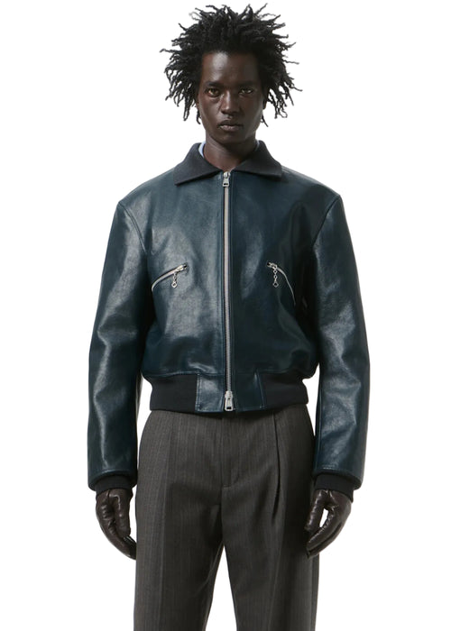 Our Legacy Mini Bomber Station Blue Uomo - 1
