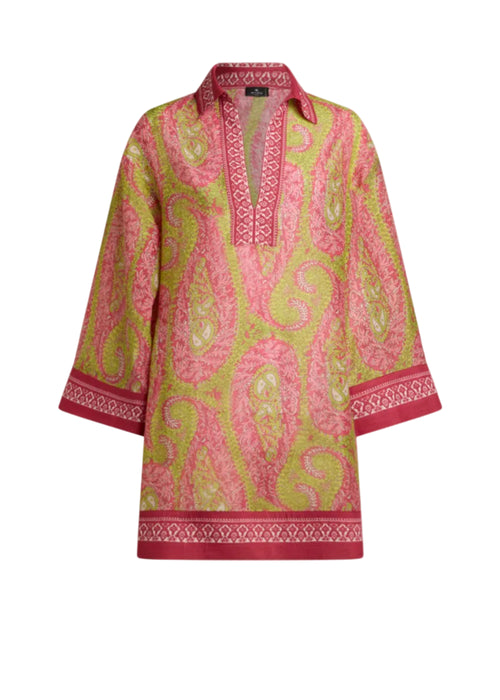 Women's beach kimono shirt - 2