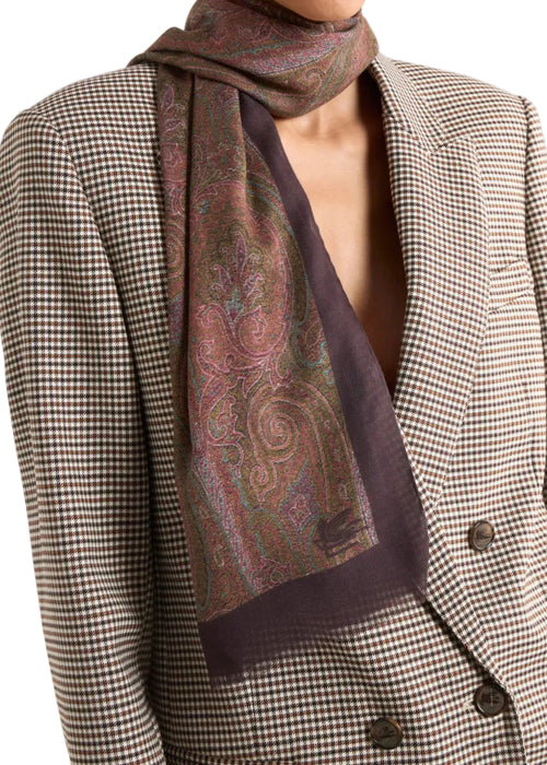 Etro Tosca Scarf 45x140 Donna - 1