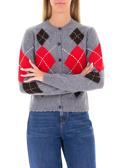 Pinko Cardiff Cardigan Argyle Con Donna - 1