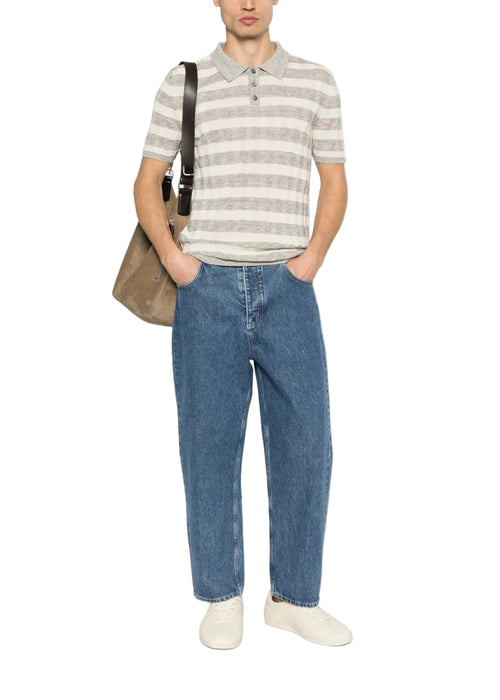 Amaranto Knitwear Pietra/bianco Uomo