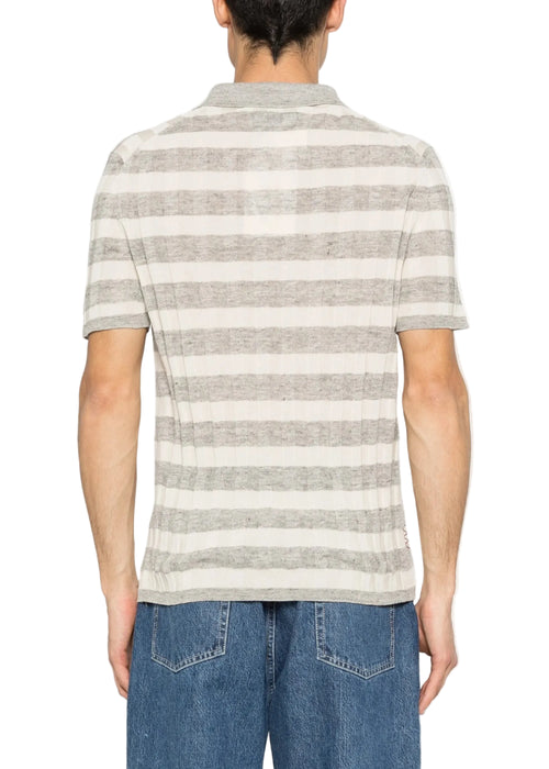 Amaranto Knitwear Pietra/bianco Uomo - 2