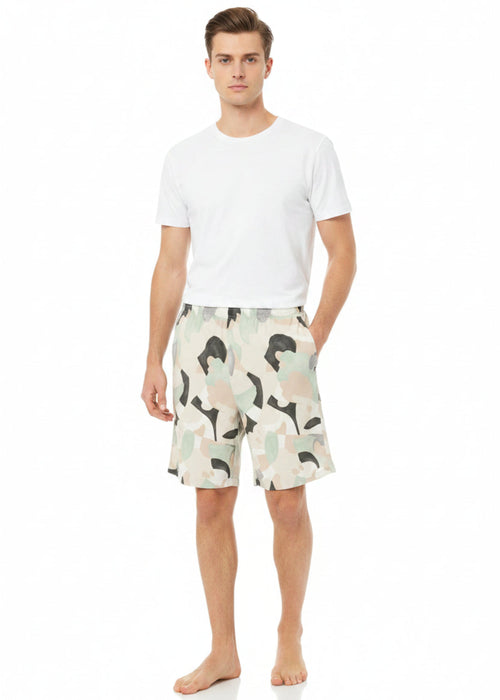 Amaranto Pantalone Camouflage Uomo