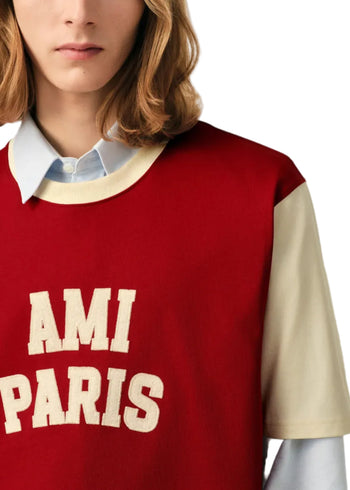 Ami Paris T-shirt Felt Uomo - 3