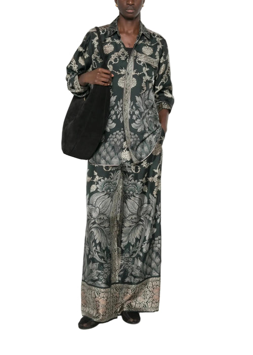 Pierre Louis Mascia Trousers Aloe/s Donna