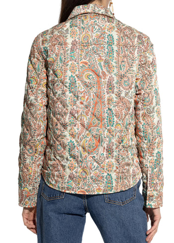 Women's down jacket with round - 3