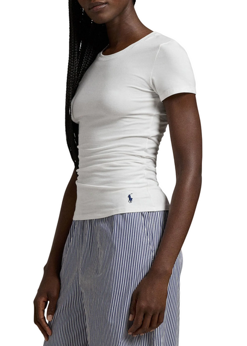 T-shirt polo white cloud - 2