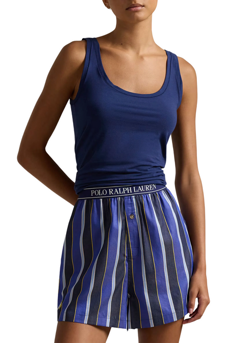 Tank polo navy