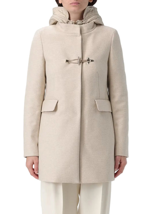 Fay Toggle Coat Db Front Nylon Donna - 1