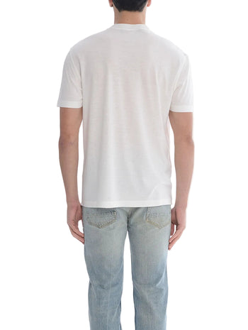 Maglieria De Laurentis T-shirt Mc Crepe F14 Uomo - 3