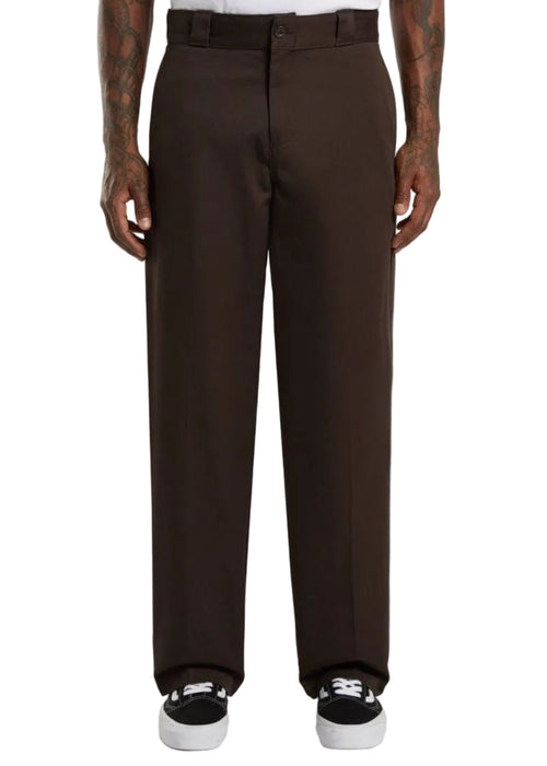 247 loose work pant dark brown