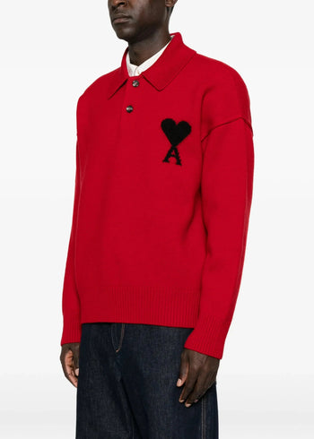Ami Paris Felted Adc Polo Uomo - 3