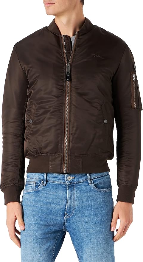 Schott Nyc Airforce 90 Rs Dark Brown Uomo - 2
