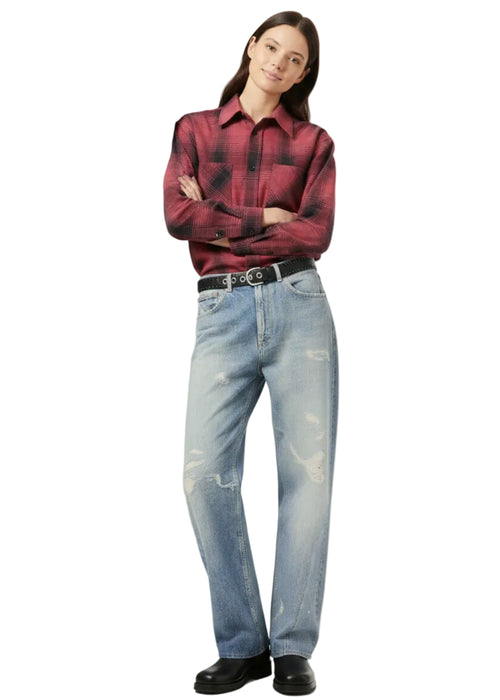 Our Legacy Third Cut Digital Denim Print Donna