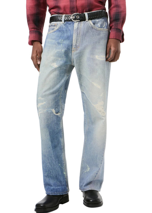 Our Legacy Third Cut Digital Denim Print Uomo - 2