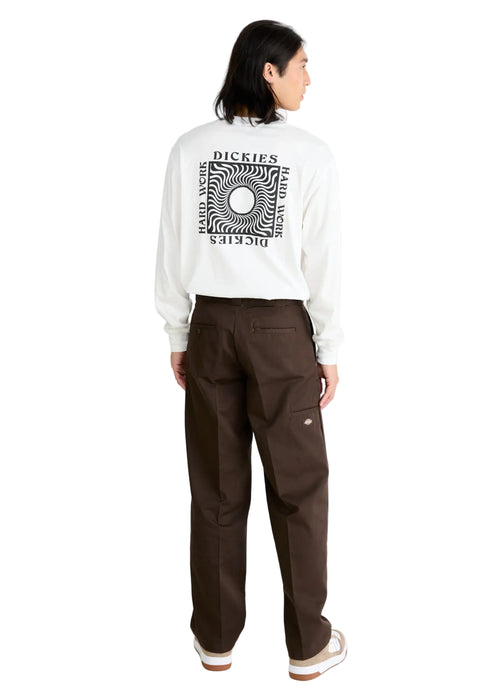 Dickies 247 Loose Pant Dark Brown Uomo - 1