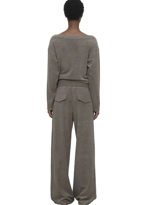Eleh Pantalone Fango Donna - 2