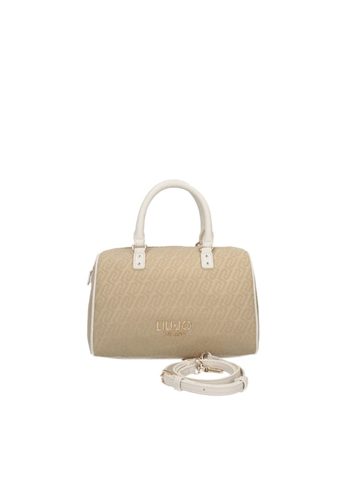 Liujo Borsa Pelle 3 Naturale Donna