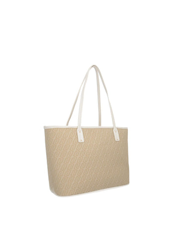 Liujo Borsa Pelle 3 Naturale Donna - 3