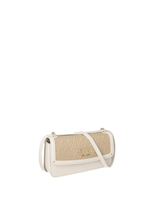 Liujo Borsa Pelle 3 Naturale Donna