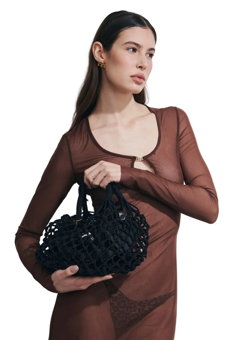 Matine'e Lipari Medium Nero Donna