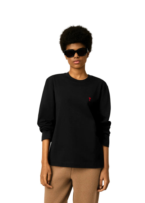 Ami Paris T-shirt Red Adc Tshirt Donna - 1