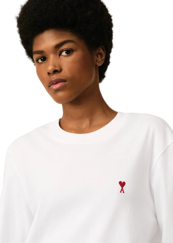 Ami Paris T-shirt Red Adc Tshirt Donna - 3