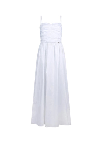 Liujo Abito Ts.nav T.unita Bianco Ottico Donna - 5