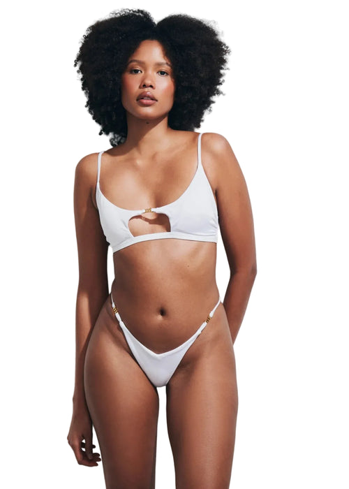 Matine'e Taylor Lycra Lucida Bianco Donna