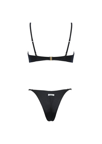 Matine'e Taylor Lycra Lucida Nero Donna - 3