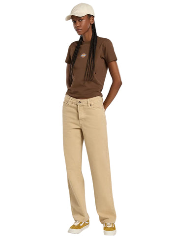 Dickies Maple Valley Reg Tee W Chocola Donna - 3
