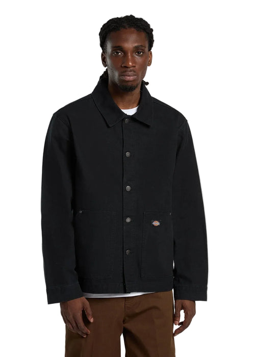 Unlined canvas barn jacket bla
