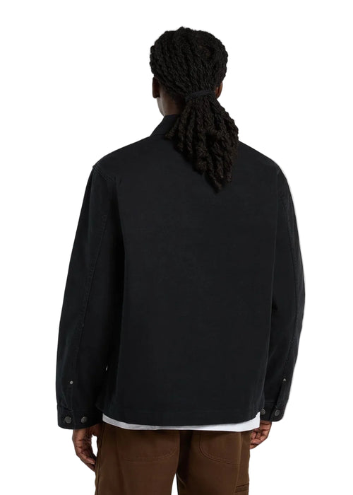 Unlined canvas barn jacket bla - 2