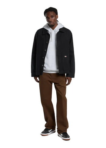 Unlined canvas barn jacket bla - 3