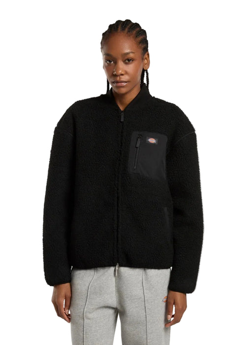 Dickies Central Sherpa Bomber W Black Donna - 1