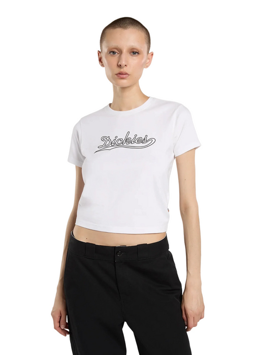 Loose wave ss tee w white