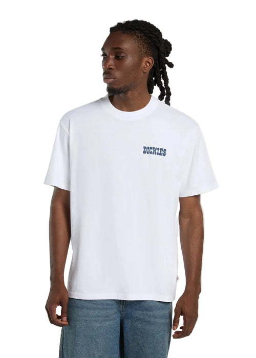 Dickies Plain City Ss Tee White Uomo