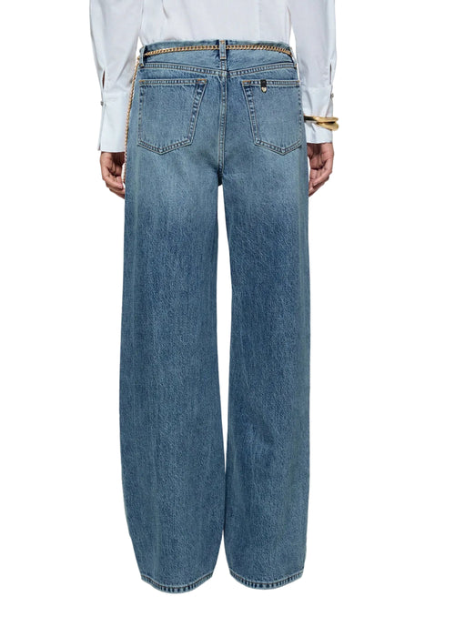 Liujo Pant.flare No Waisba Den.blue Lt.new Ever Donna - 2