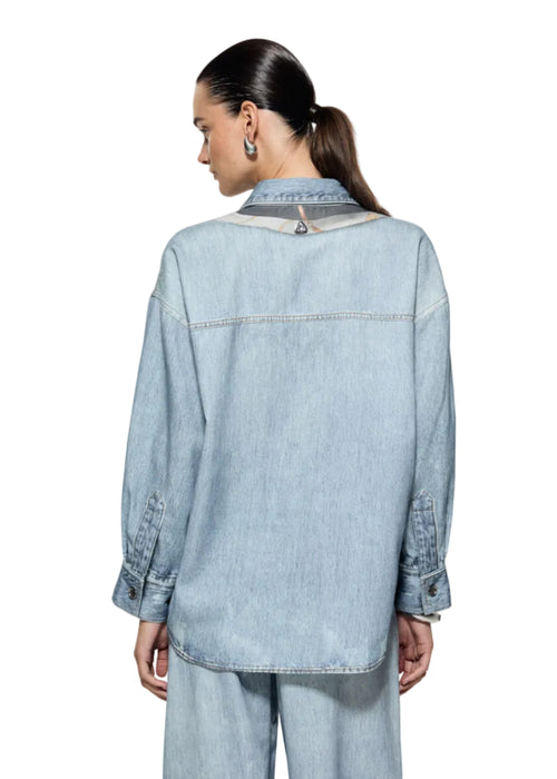 Liujo Camicia Vintage Digi Den.blu Vintage Digi Donna - 2