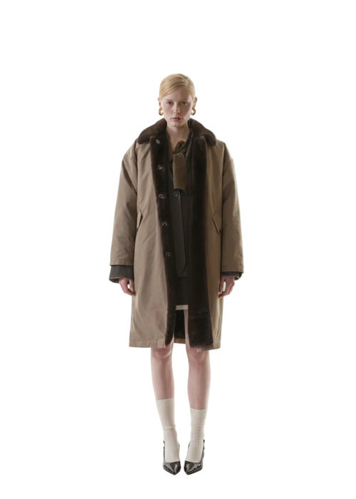 Eleh Cappotto Fango Donna - 2