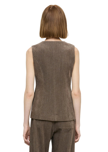Eleh Gilet Fango Donna - 4