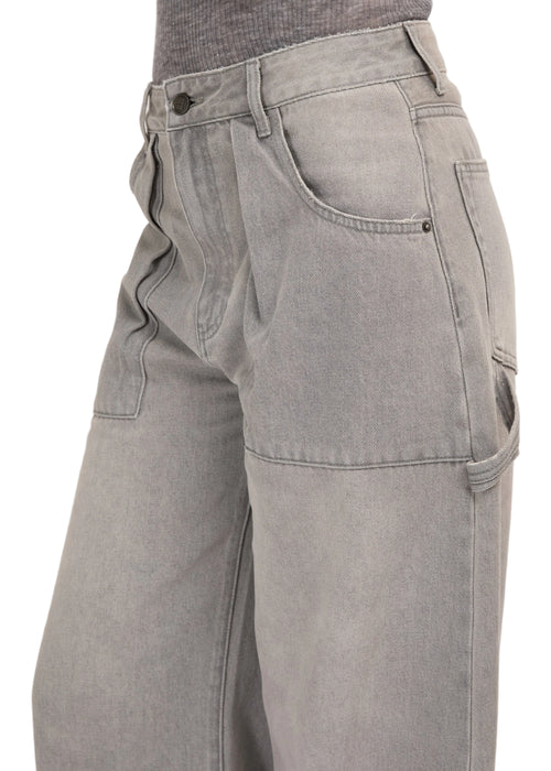Eleh Pantalone Grigio Donna - 2