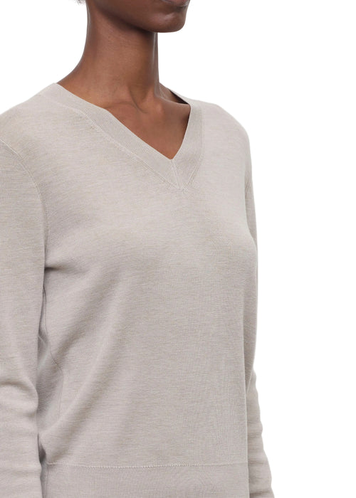 Eleh Maglia Beige Donna - 2