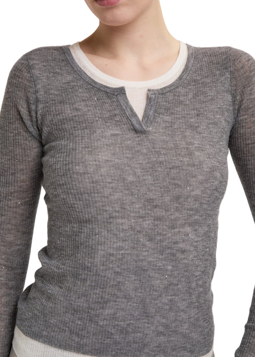 Eleh Maglia Grigio Donna - 2