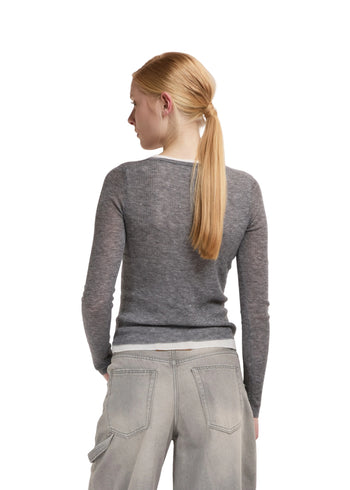 Eleh Maglia Grigio Donna - 4