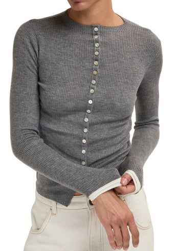 Eleh Maglia Grigio Donna - 4