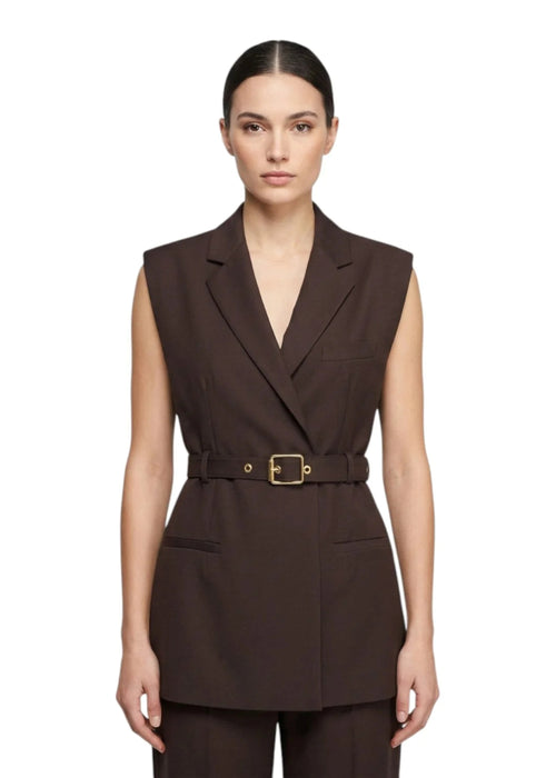 Pinko Nuraqus Gilet Diagonale Donna