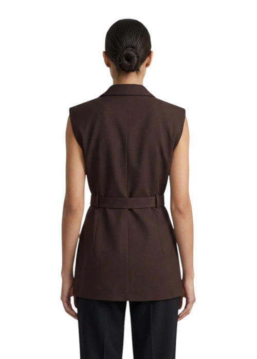 Pinko Nuraqus Gilet Diagonale Donna - 2