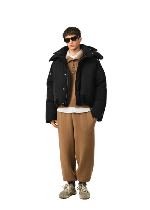 Ami Paris Veste Adc Hooded Down Jacket Uomo - 2